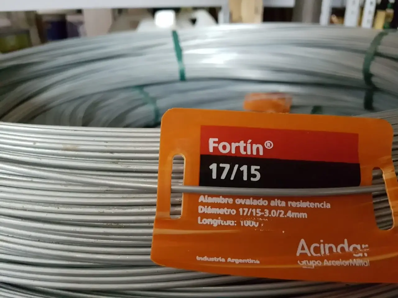 Alambre 17/15 Acindar Fortín Nacional