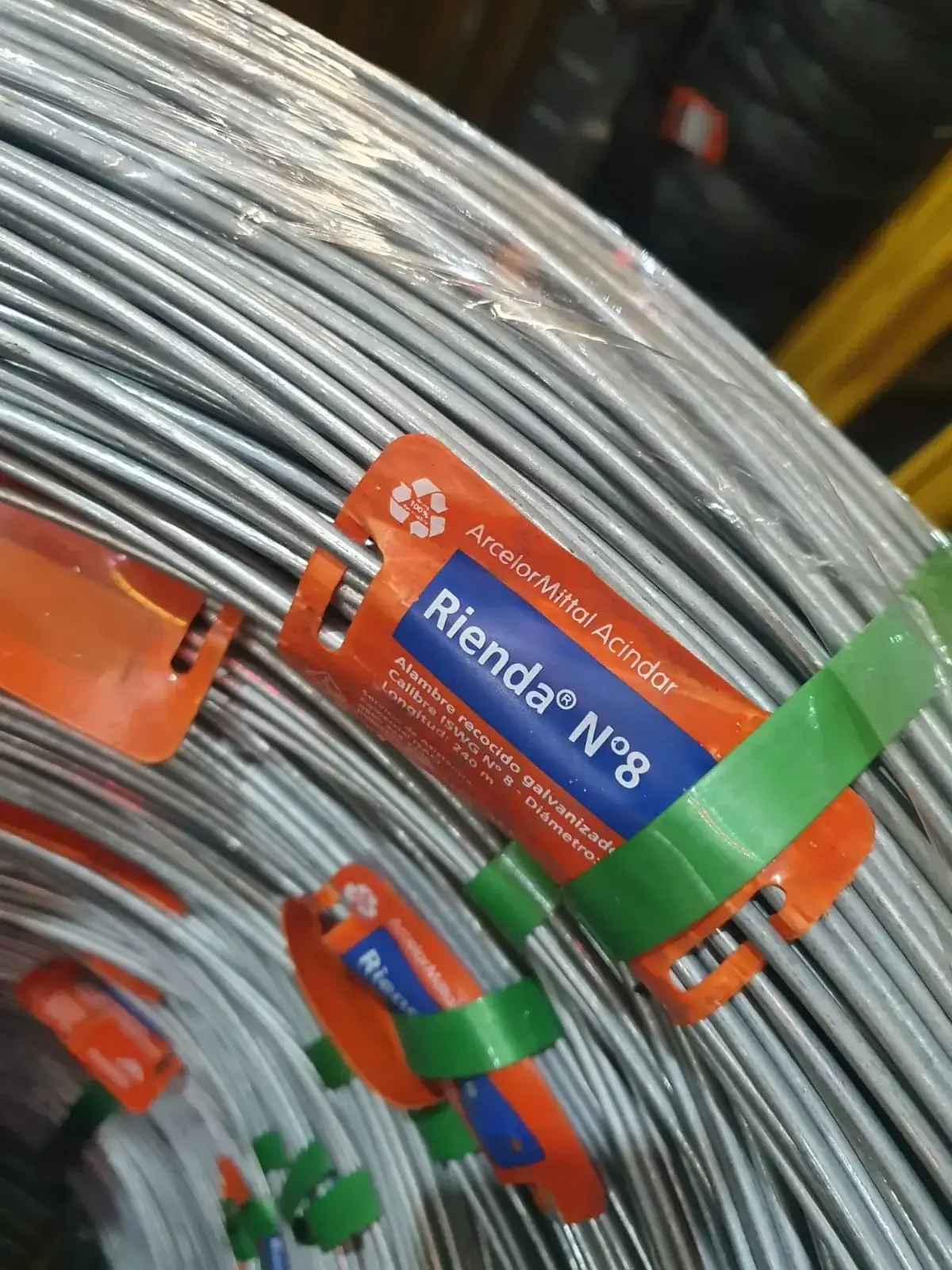 Alambre Rienda n°8 y n°9 Acindar
